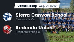 Recap: Sierra Canyon School vs. Redondo Union  2018
