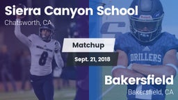 Matchup: Sierra Canyon vs. Bakersfield  2018