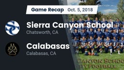 Recap: Sierra Canyon School vs. Calabasas  2018