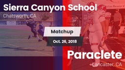 Matchup: Sierra Canyon vs. Paraclete  2018