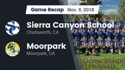 Recap: Sierra Canyon School vs. Moorpark  2018