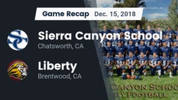 Recap: Sierra Canyon School vs. Liberty  2018