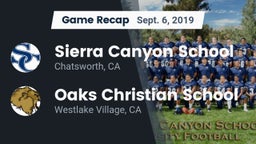 Recap: Sierra Canyon School vs. Oaks Christian School 2019