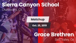 Matchup: Sierra Canyon vs. Grace Brethren  2019