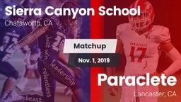 Matchup: Sierra Canyon vs. Paraclete  2019