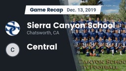 Recap: Sierra Canyon School vs. Central  2019