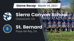 Recap: Sierra Canyon School vs. St. Bernard  2021
