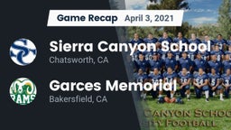 Recap: Sierra Canyon School vs. Garces Memorial  2021