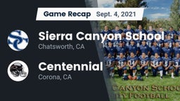 Recap: Sierra Canyon School vs. Centennial  2021