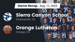 Recap: Sierra Canyon School vs. Orange Lutheran  2022