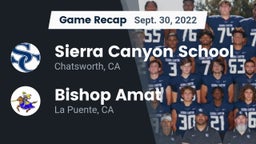 Recap: Sierra Canyon School vs. Bishop Amat  2022