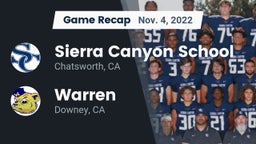 Recap: Sierra Canyon School vs. Warren  2022