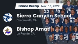 Recap: Sierra Canyon School vs. Bishop Amat  2022