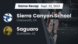 Recap: Sierra Canyon School vs. Saguaro  2023