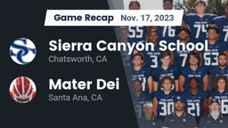 Recap: Sierra Canyon School vs. Mater Dei  2023