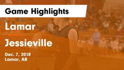 Lamar  vs Jessieville  Game Highlights - Dec. 7, 2018