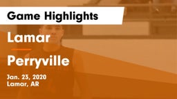 Lamar  vs Perryville  Game Highlights - Jan. 23, 2020