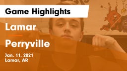 Lamar  vs Perryville  Game Highlights - Jan. 11, 2021