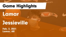 Lamar  vs Jessieville  Game Highlights - Feb. 2, 2021