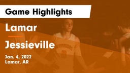 Lamar  vs Jessieville  Game Highlights - Jan. 4, 2022