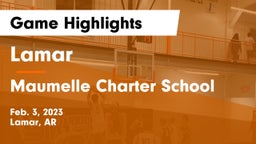 Lamar  vs Maumelle Charter School Game Highlights - Feb. 3, 2023