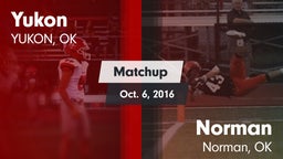 Matchup: Yukon  vs. Norman  2016