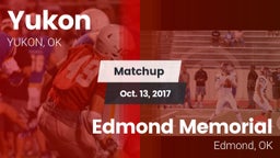 Matchup: Yukon  vs. Edmond Memorial  2017