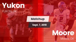 Matchup: Yukon  vs. Moore  2018
