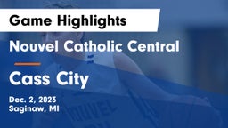 Nouvel Catholic Central  vs Cass City  Game Highlights - Dec. 2, 2023