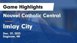 Nouvel Catholic Central  vs Imlay City  Game Highlights - Dec. 29, 2023