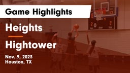 Heights  vs Hightower  Game Highlights - Nov. 9, 2023