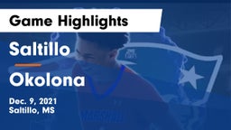 Saltillo  vs Okolona  Game Highlights - Dec. 9, 2021