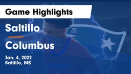 Saltillo  vs Columbus  Game Highlights - Jan. 4, 2022