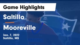Saltillo  vs Mooreville Game Highlights - Jan. 7, 2022