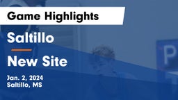 Saltillo  vs New Site Game Highlights - Jan. 2, 2024