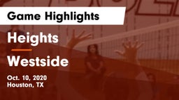 Heights  vs Westside  Game Highlights - Oct. 10, 2020