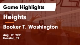 Heights  vs Booker T. Washington  Game Highlights - Aug. 19, 2021