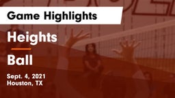 Heights  vs Ball  Game Highlights - Sept. 4, 2021