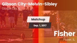 Matchup: Gibson vs. Fisher  2017
