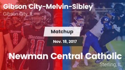 Matchup: Gibson vs. Newman Central Catholic  2017