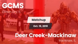 Matchup: Gibson vs. Deer Creek-Mackinaw  2018