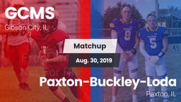 Matchup: Gibson vs. Paxton-Buckley-Loda  2019