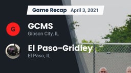Recap: GCMS  vs. El Paso-Gridley  2021