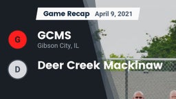 Recap: GCMS  vs. Deer Creek Mackinaw 2021