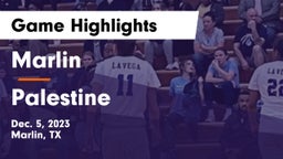 Marlin  vs Palestine  Game Highlights - Dec. 5, 2023