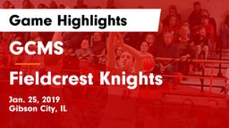 GCMS  vs Fieldcrest Knights Game Highlights - Jan. 25, 2019