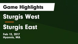 Sturgis West  vs Sturgis East Game Highlights - Feb 13, 2017