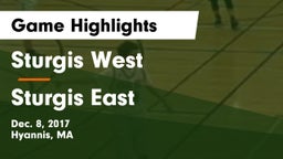 Sturgis West  vs Sturgis East Game Highlights - Dec. 8, 2017