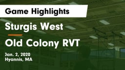 Sturgis West  vs Old Colony RVT  Game Highlights - Jan. 2, 2020