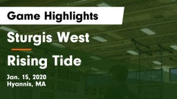Sturgis West  vs Rising Tide Game Highlights - Jan. 15, 2020